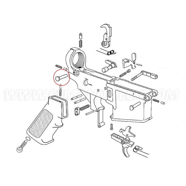 Eemann Tech Takedown Pin AR15