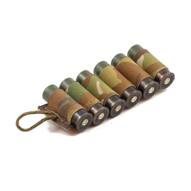 ESSTAC 12 kalibro, 6 šovinių dėklas, žalias