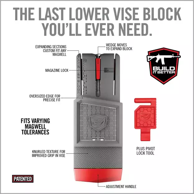 Smart Fit AR15 Vise Block