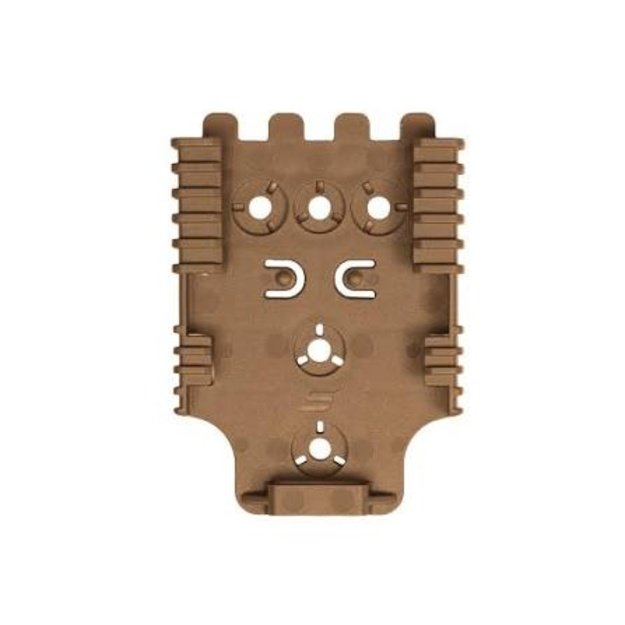 Safariland QLS Receiver Plate, brown