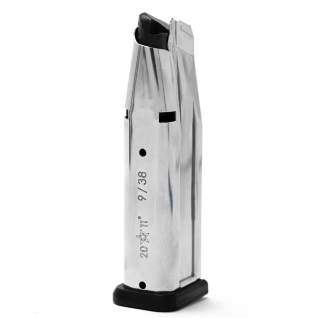 Dėtuvė Staccato Mag DS 9/38 120mm 16rd Stainless Specific To C2