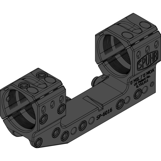 SPUHR SP-6016M cantilever optikos laikiklis