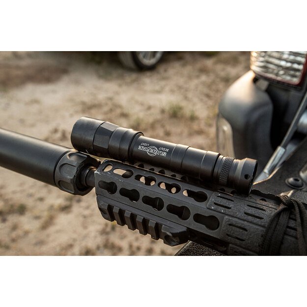 SureFire Dual Fuel Turbo Scout Light Pro taktinis žibintuvėlis juodas 2