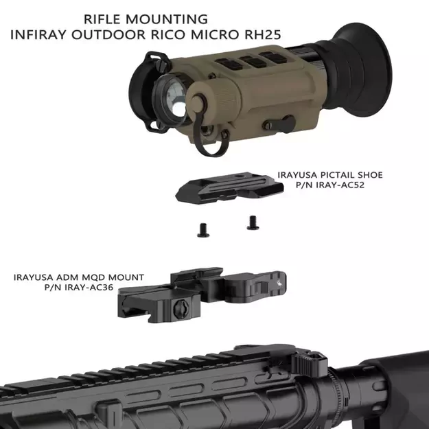 ADM RICO MICRO MQD laikiklis Iray AC36 1