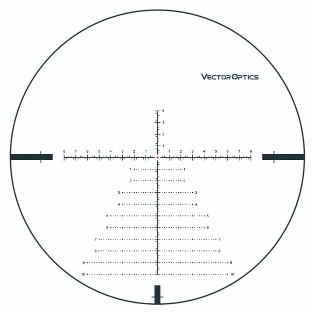 Vector 3-18x50 FFP Continental optinis taikiklis