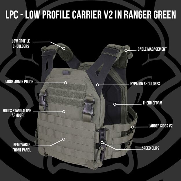 Warrior Low Profile Carrier V2 taktinė liemenė LPC
